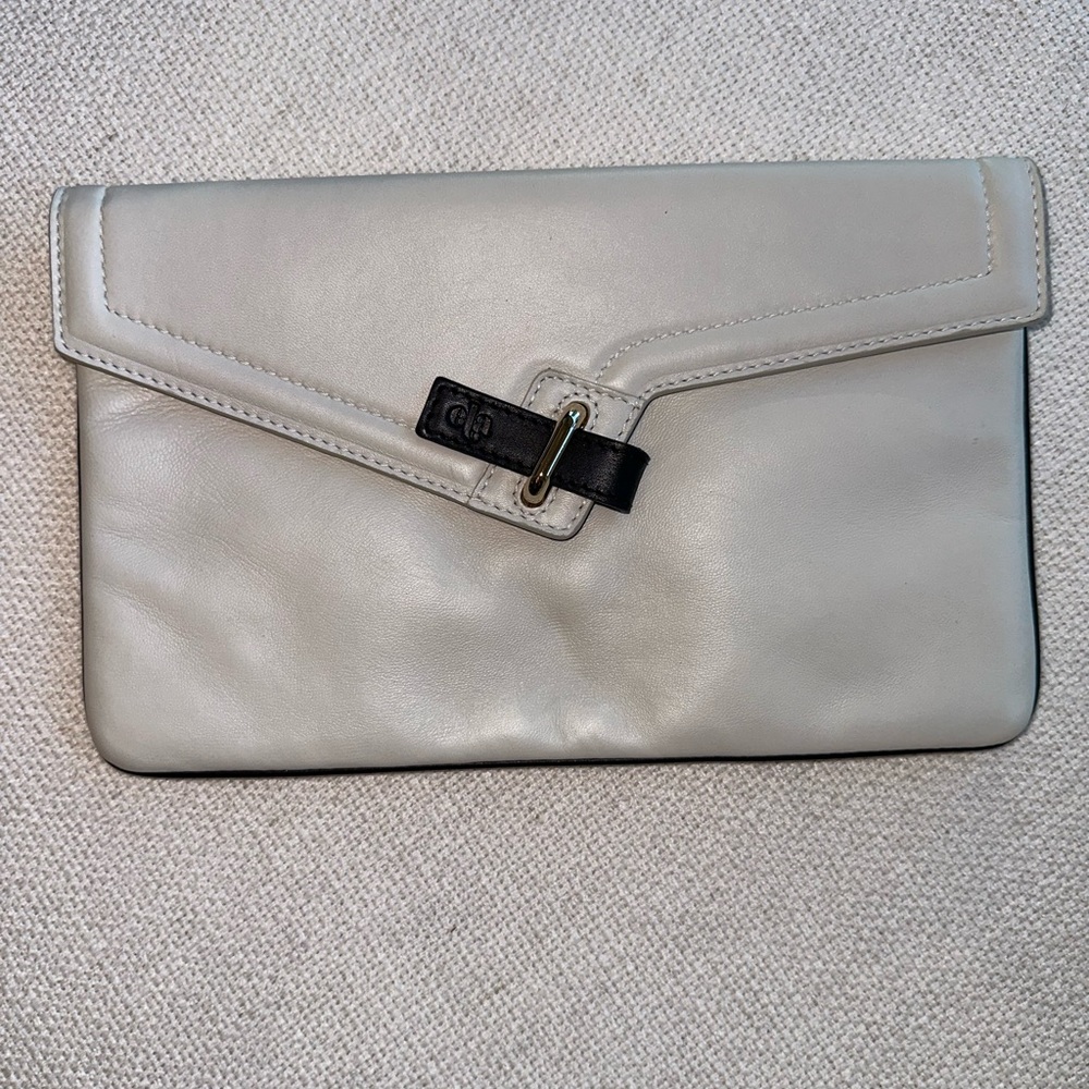 Leather clutch